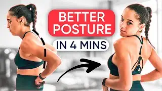 Fix Your Posture in Just 4 Minutes - Instant Back Pain Relief