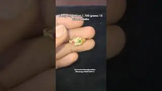 fancy ring at just 1.700 grams 15 size non kdm we provide online delivery too #shorts #gold #trend