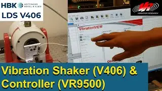 Introduction to Vibration Shaker (B&K LDS V406) & Controller (VR9500)
