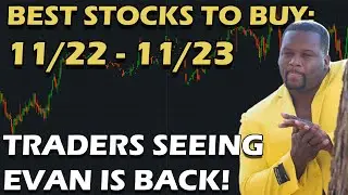 Best Stocks To Buy November 22nd, 2022!