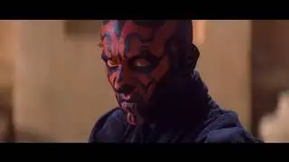 Star Wars I - A Amea&ccedil;a Fantasma | Qui-Gon Jinn e Obi-Wan Kenobi vs. Darth Maul - Parte 1