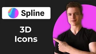 How To Make 3D Icons In Spline (Working 2026)
