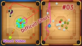 Difficult #Short in Carrom Pool Gameplay Video By GameXguru #Youtube #Shorts #Videos Part #03