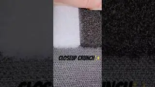 CLOSEUP SOUND and VISUALS #asmr #velcroripping #velcroasmr #oddlysatisfying