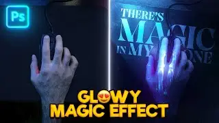 How To Make Glowy Magic Effect Like Pros In PHOTOSHOP!