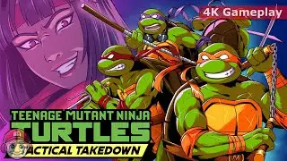Teenage Mutant Ninja Turtles: Tactical Takedown 4K Gameplay on Nintendo Switch 2