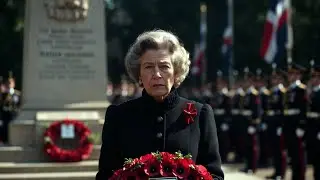 Queen Consort Commemorates the Fallen at an Emotional Ceremony. || Emotional Stories