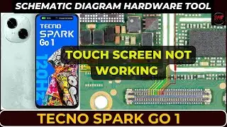 Tecno spark go 1 Touch Screen Not WORKING | Hardware Schematic Diagram with jumper | DMR SOLUTION