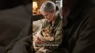 Lion on a Leash: When Wild Meets Whimsy