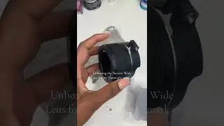 @NeewerOfficial wide lens for my canon g7x mark ii #neewer #canong7xii #unboxingasmr