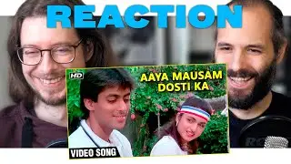 Maine Pyar Kiya (1989) Aaya Mausam Dosti Ka - Favorite Song Reaction | Salman Khan | Bhagyashree