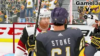 🏒 NHL 19 (Player Career) Gameplay & Reactions, AZ Coyotes - Playoffs Round 2 Game 3   (PS4)