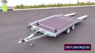 Remorque Porte-Voiture ouverte INDIGO HF2 - HAPERT chez Proremorques (Douai, 59)