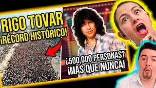 El MEXICANO que Juntó más Gente que el PAPA y QUEEN 😱 | Reacción RIGO TOVAR