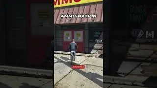 TREVOR TROLLING AN AMMU-NATION DEALER - GTA 5 #shorts