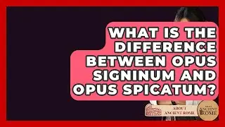 What Is The Difference Between Opus Signinum And Opus Spicatum? - All About Rome