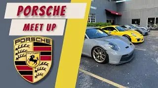 Incredible Porsches at Cars & Coffee at Parkhaus 1