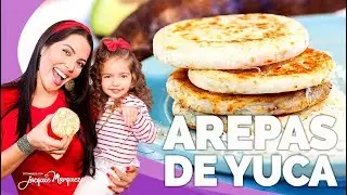 COMO HACER AREPAS DE YUCA | AREPAS SIN GLUTEN - Jacquie Marquez