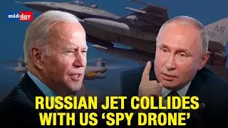 US &lsquo;Spy Drone&rsquo; And Russian Jet Collide Over Black Sea, Pentagon Responds