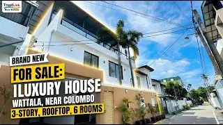Brand New Luxury House in Wattala | Prime Location, Rooftop & Premium Investment