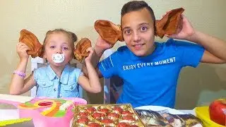 ЧЕЛЛЕНДЖ Обычная еда против МАРМЕЛАДА Gummy FOOD vs Real FOOD Ghallenge