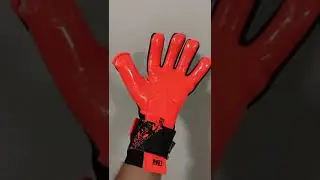 Luva De Goleiro Profissional N1 Zeus Orange