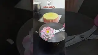 how to make fresh cream pineapple cake #shorts