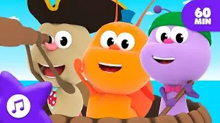 Shanty of the Sea 🌊 BOOGIE BUGS 🐝 Kids Songs & Nursery Rhymes 🌈 FOR KIDS | Boogie Bugs