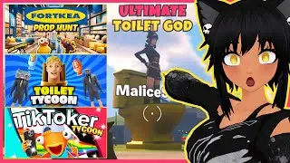 PROP HUNTS, SKIBIDI TOILETS, and TIKTOK TYCOON 「 Fortnite Creative 」