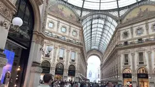 Milan Gucci store - Milan Fendi store - Milan Prada store - Milan Dior store - Milan Louis Vuitton