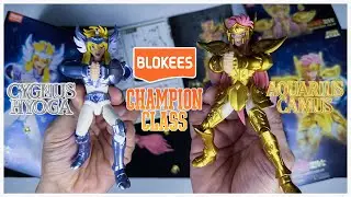 Blokees Cygnus Hyoga - Camus Aquarius | Champion Class Ver. #saintseiya  #blokees