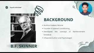 Behavioural View of Learning by B.F. SKINNER 
