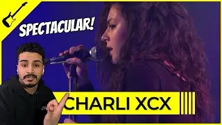 Reacting to charli xcx - grins (Live @JBTV)