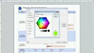 Swimlane Timeline and Conditional Formatting with Visio Data Graphics