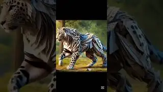 Fusion of animals with different elements. #animal #fusion #hibrid #short.part4