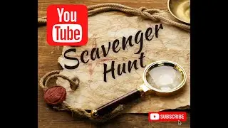 YouTube Reader Scavenger Hunt: Watch to the end for your secret word!