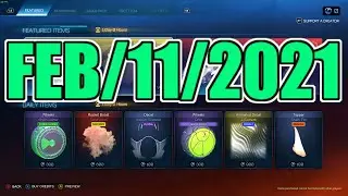 ROCKET LEAGUE ITEM SHOP | FEB-11-2021 | NEW FREE ITEM | RL Item Shop Today