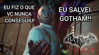 Hugo Strange e seu plano pra salvar Gotham custou sua vida #batmanarkhamcity #games #4k #hugostrange