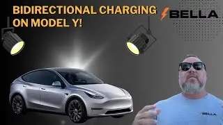 Tesla открывает возможность двунаправленной зарядки для Model Y!