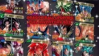 Dragon Ball Legends: Full Inventory Box
