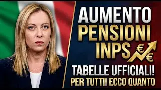 Nuova sentenza! INPS aumenta tabelle ufficiali pensioni per tutti i pensionati! Ecco quanto