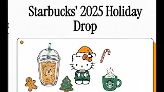 STARBUCKS HOLIDAY 2025 MERCH DROP! Getting the ADORABLE Bearista Cup & Full Menu Launch