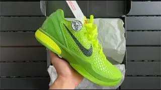 Nike Kobe 6 Protro Grinch (2020) REPS WKB Batch - CW2190-300