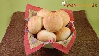 Panini all'olio -  Le video ricette di GnamGnam