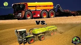 (  MIXTAPE ) Claas Xerion 4000 ST vs. Vredo VT 5518-3 Selbstfahrer / Gülle 2016