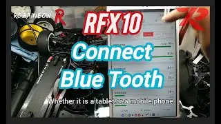 RACING FACTORY  RFX-10 使用藍牙 connect Blue Tooth 