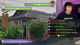nickich shakes in his chair while playing against a korean player on geoguessr