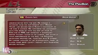 Brian Lara International Cricket 2005 Track 5