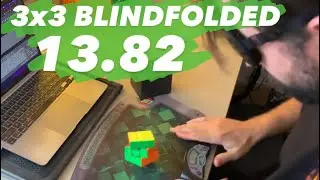 13.82 3BLD PB Single! Sub-14 finally 🤩