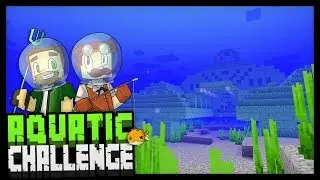 EXPLORING THE SEA!? - Minecraft Aquatic Challenge - #4